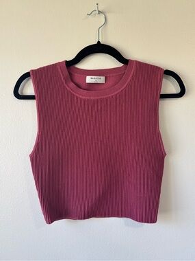 Aritzia Babaton Sculpt Knit Muscle Tank